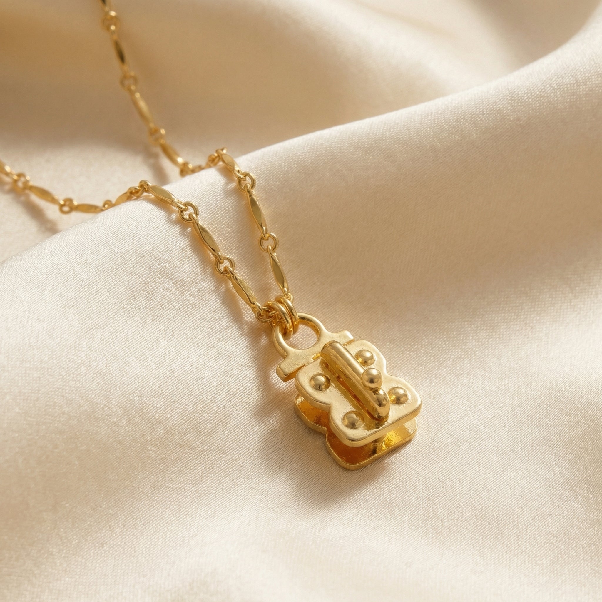 Isabelle 14K Gold Filled Marquis Bar Link Chain | Sennod Jewelry