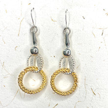 Octavia Ring Earrings - Two Tone