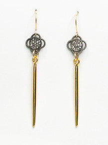 Sidney Earrings - Black