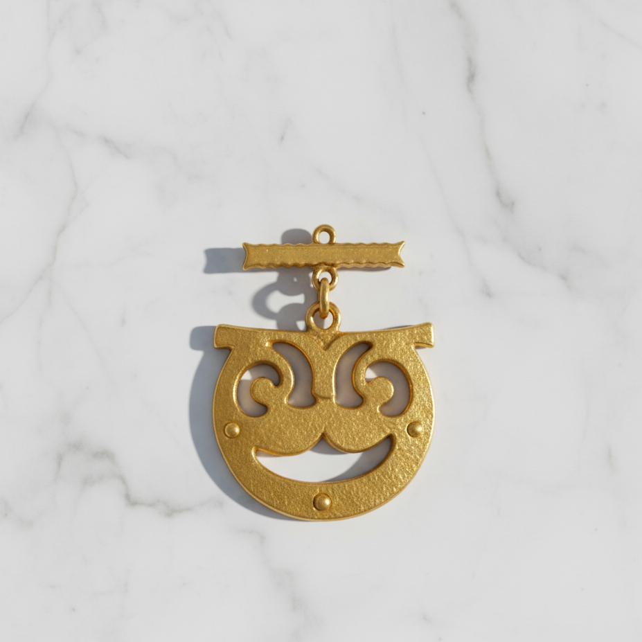 Roman Buckle Replica on Bar