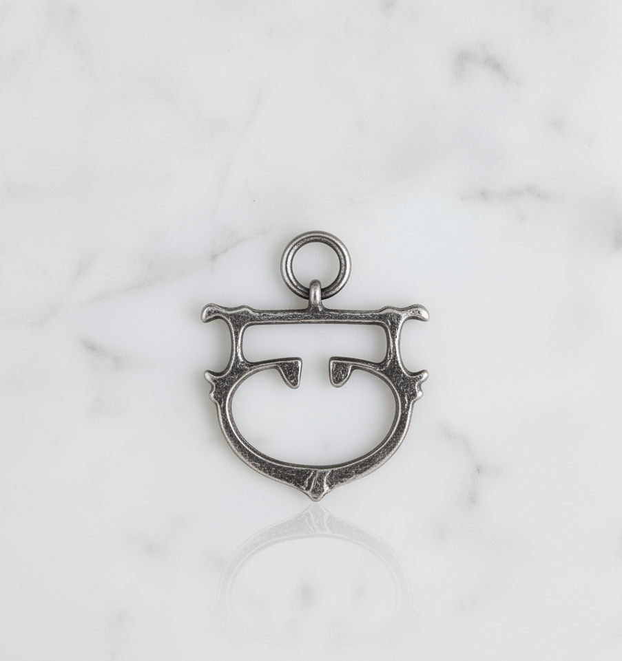 Roman Buckle Replica Silver- Medium