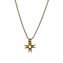pebble-star-moonstone-necklace - Moonstone