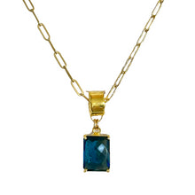 Emily Necklace - Blue Quartz