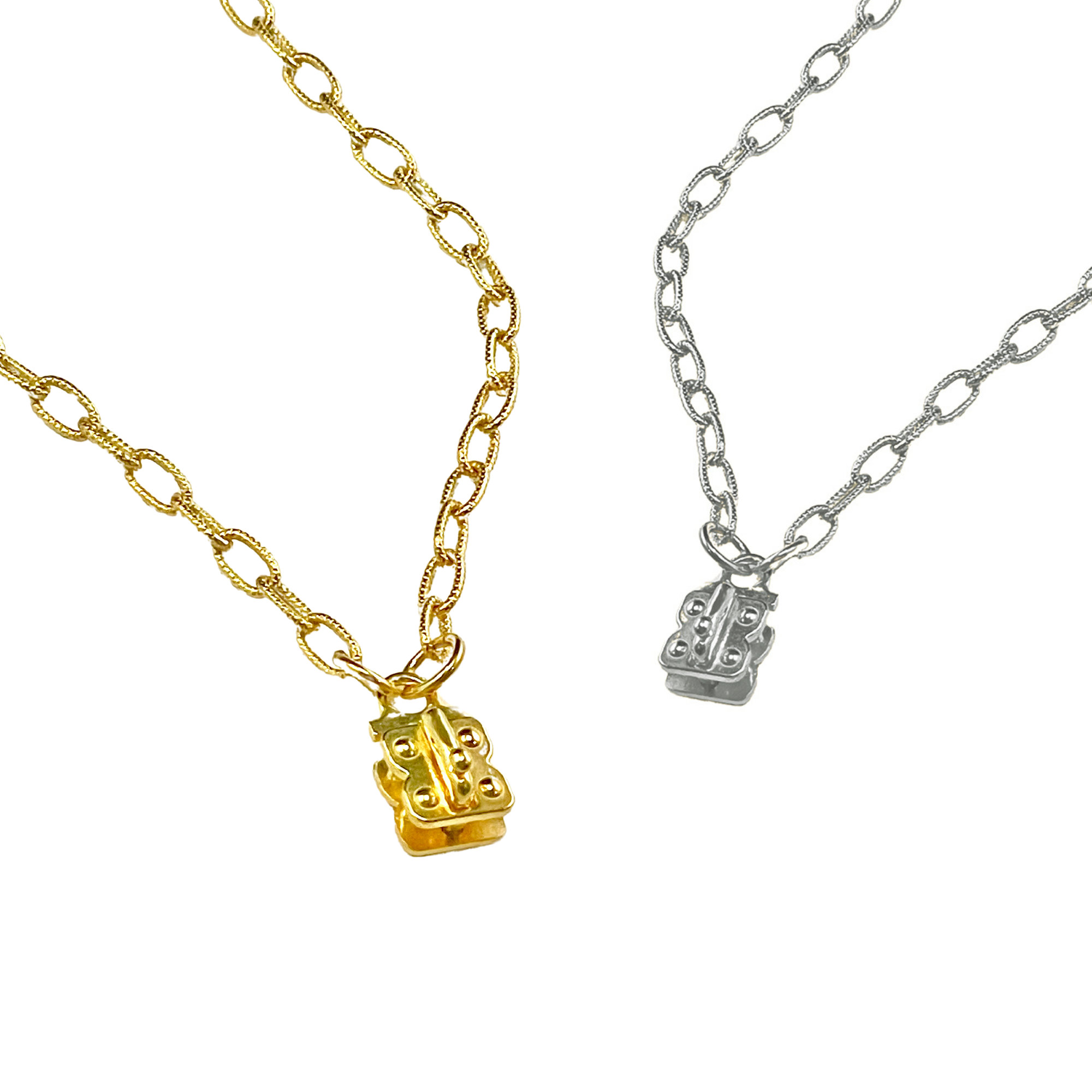 Matte Vignette Chain with Sennod Vignette Holder