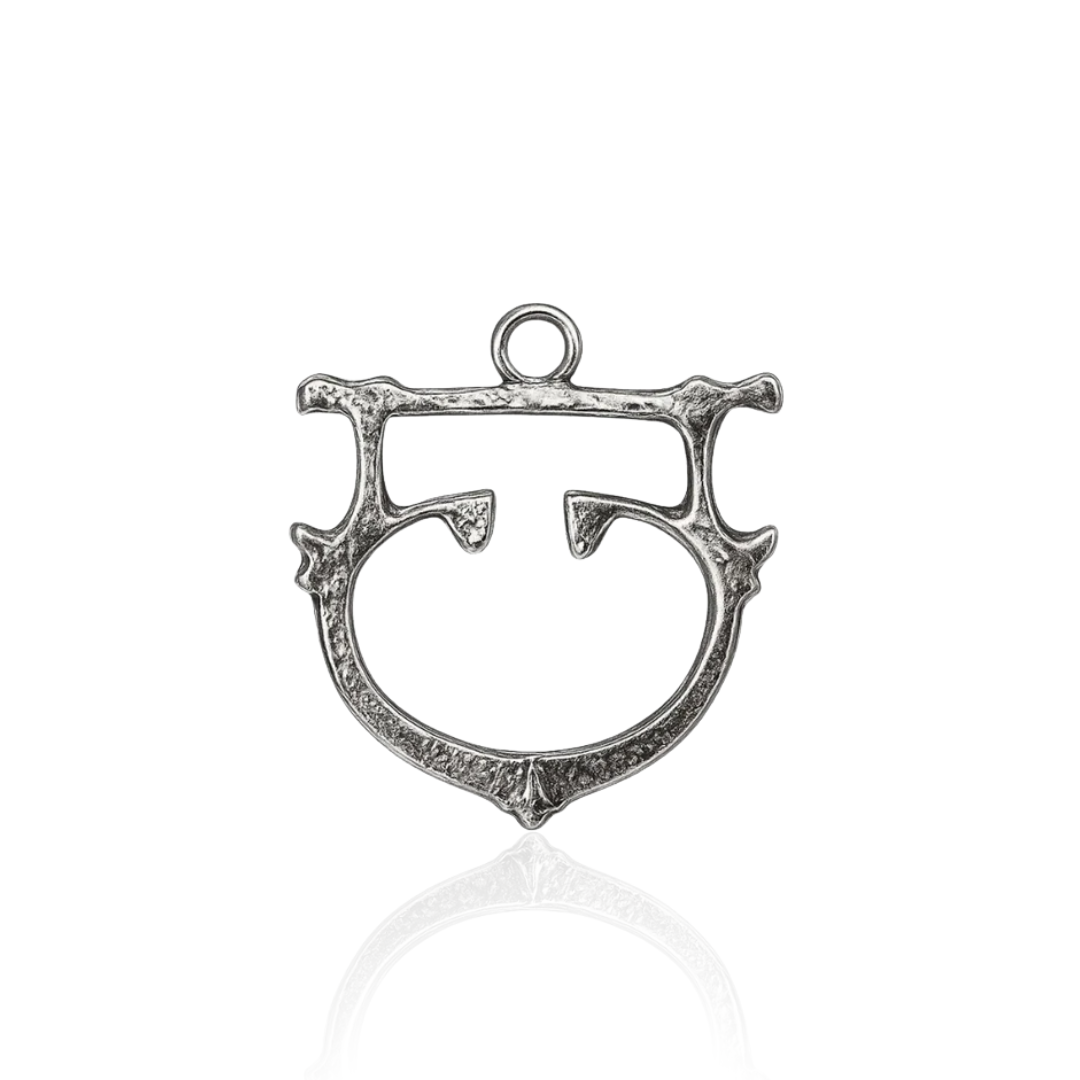 Roman Buckle Replica Silver- Medium