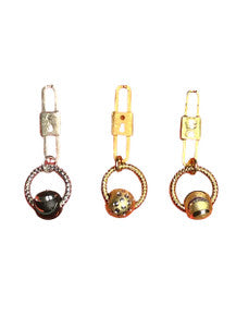 Keyhole Bar Vignette - Gold / Swirl Pattern
