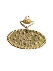 Derby Diamond Vignette- Gold