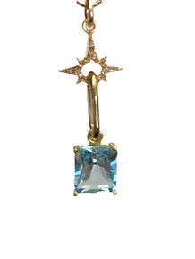 Nova Blue Topaz Vignette