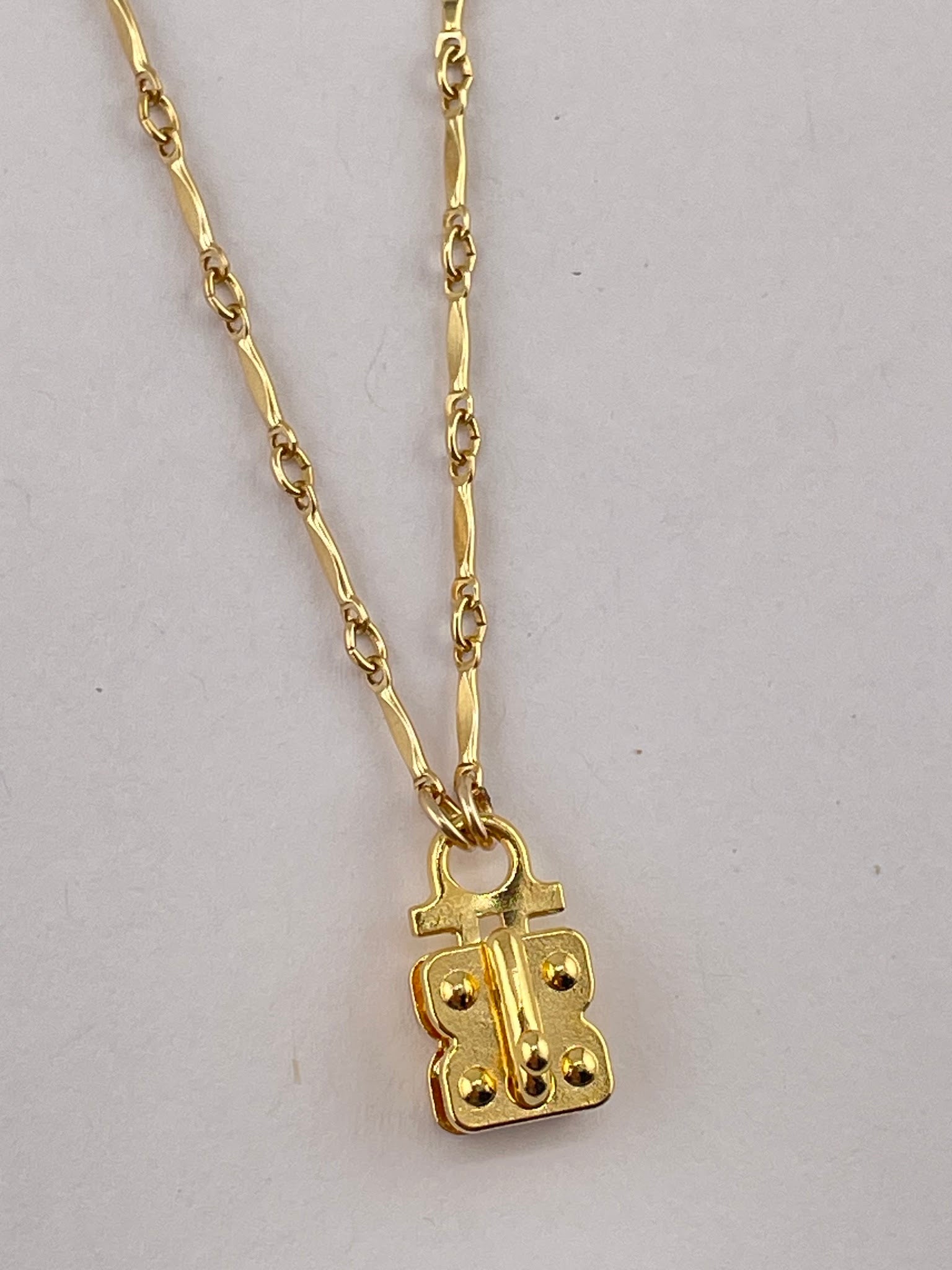 "Isabelle" Vignette Chain- Marquis Bar & Link - 14K Gold Filled