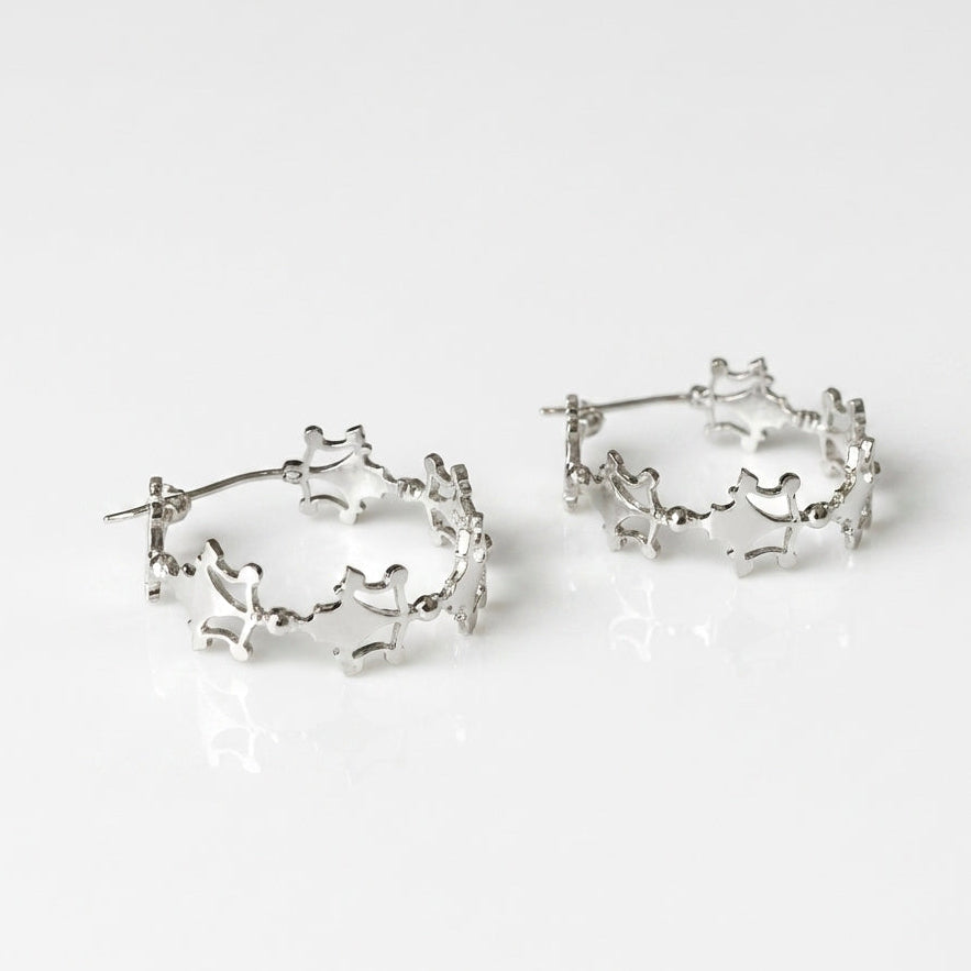 Statement Hoop Earrings – Cast from an Ancient Roman Relic