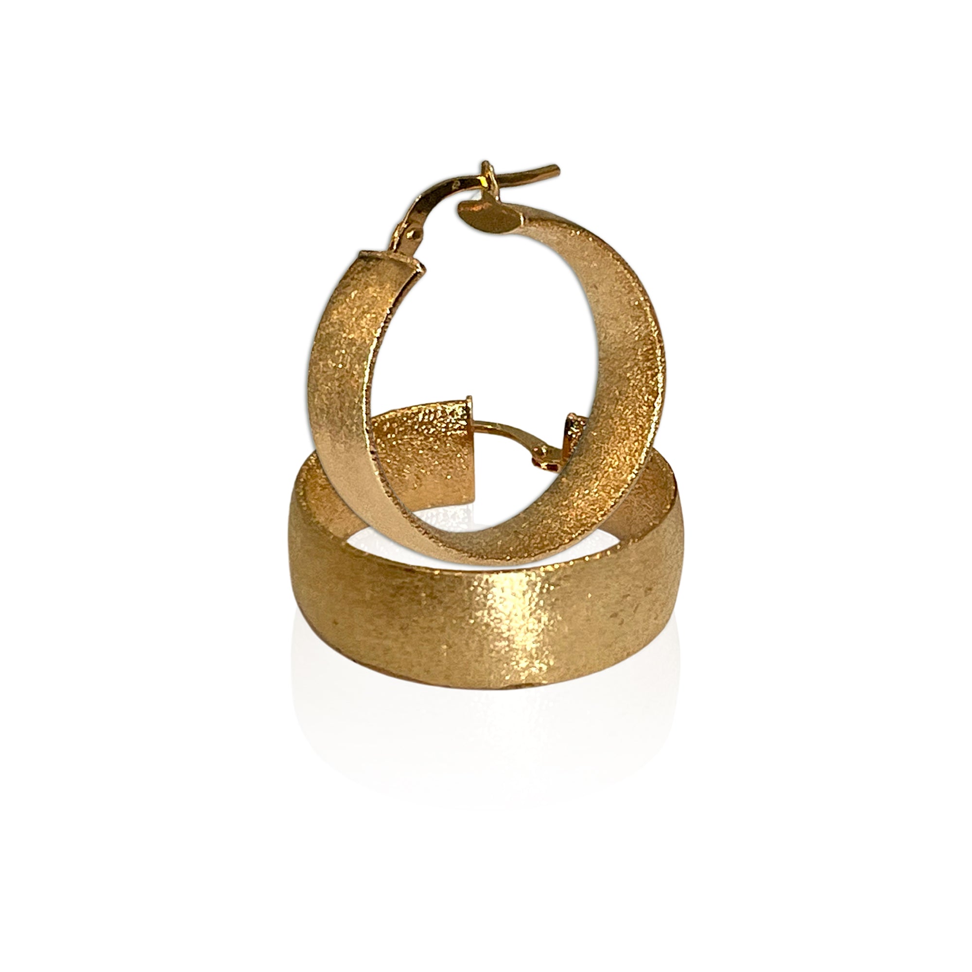 Priscilla Hoop Earrings - Gold