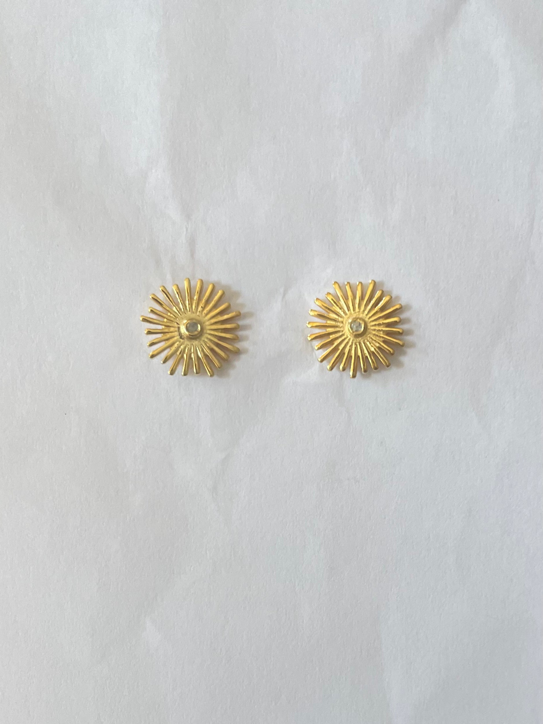 Poppy Diamond Post Earring