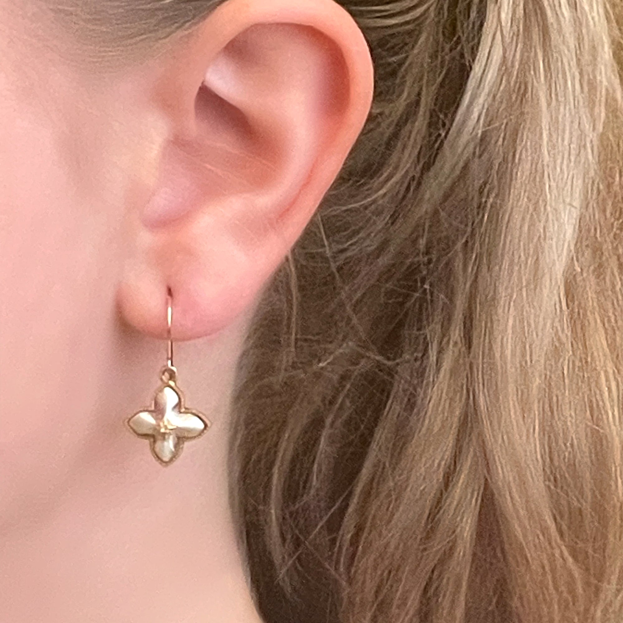 Clover Earrings - Gold & Silver